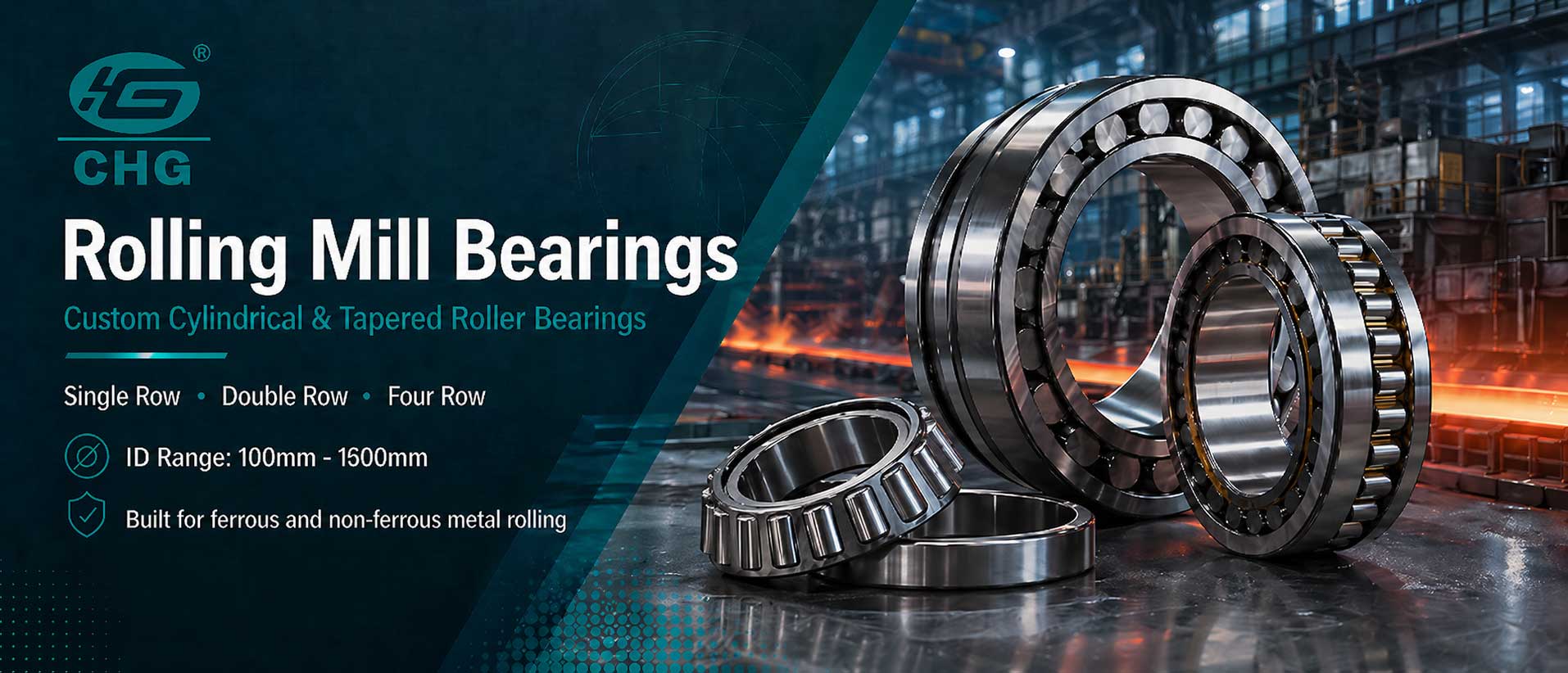 Rolling mill banner